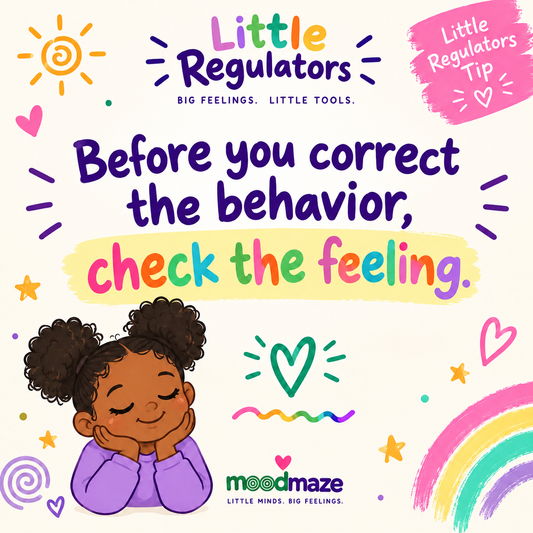 Before You Correct the Behavior, Check the Feeling