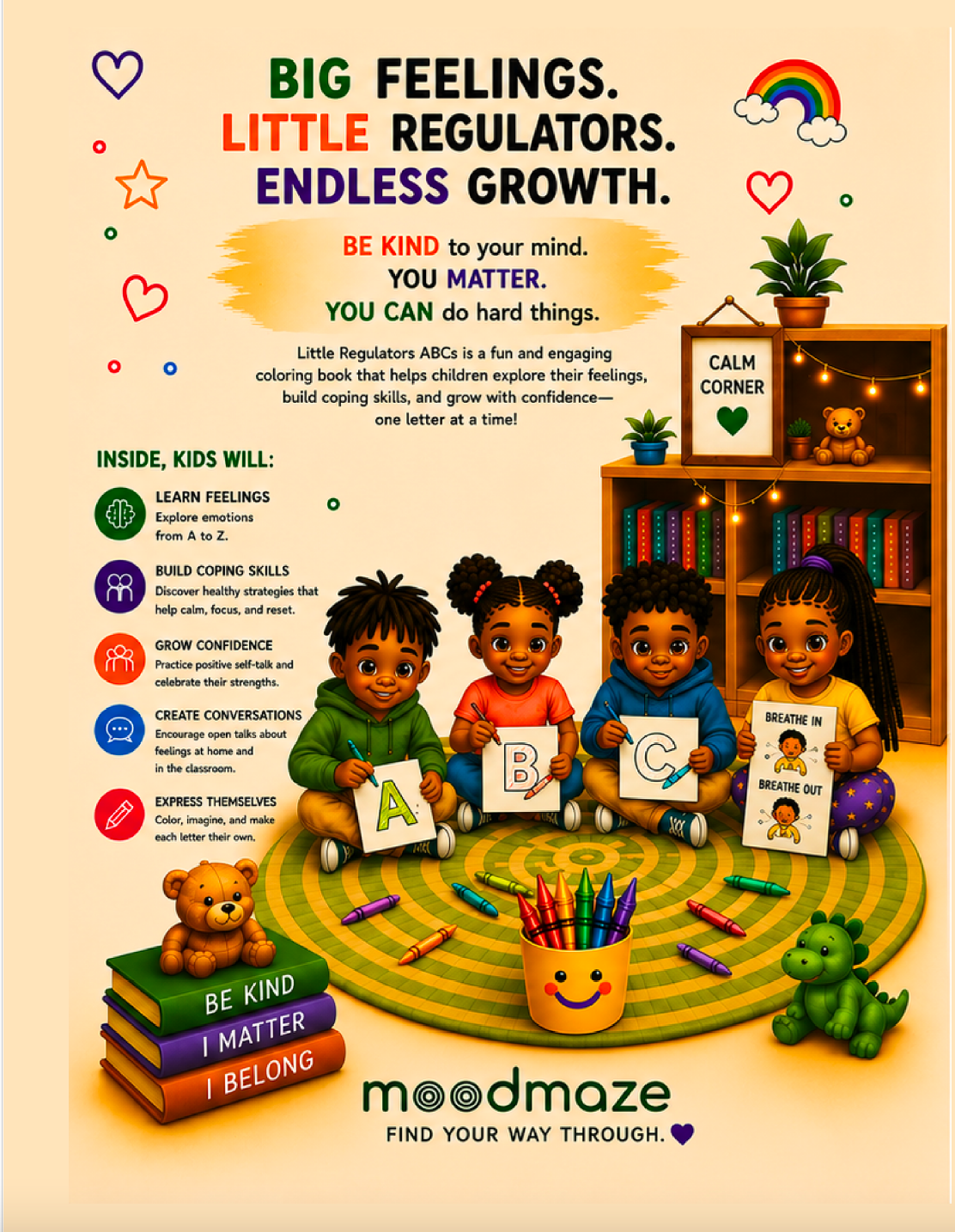 Little Regulators ABC Coloring Book